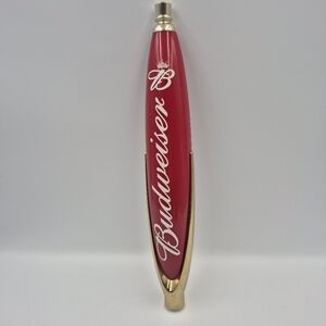 Vintage Budweiser Red Tap Handle